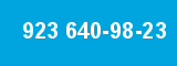 923 640-98-23 923 640-98-23